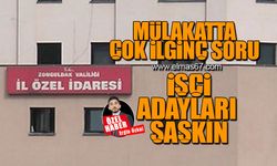 Mülakatta çok ilginç soru! İşçi adayları şaşkın