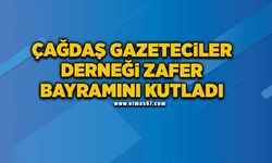 Çağdaş Gazeteciler Derneği Zafer Bayramı’nı kutladı