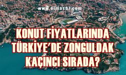 Türkiye’de konut fiyatlarında Zonguldak kaçıncı sırada?