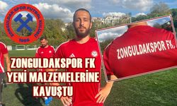 Zonguldakspor FK’nın yeni malzemeleri geldi