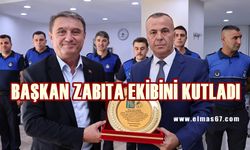 Tahsin Erdem zabıtaların özel gününü kutladı