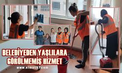 Belediyeden yaşlı ve engellilere görülmemiş hizmet!