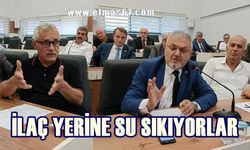 İlaç yerine su sıkıyorlar!