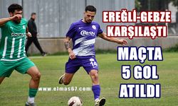 Ereğli-Gebze karşılaştı: Maçta 5 gol var!