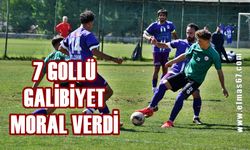 7 gollü galibiyet moral verdi: Camia umutlandı