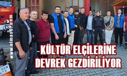 Kültür elçisi gençlere Devrek tanıtıldı