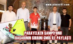 Parayelken şampiyonu Yiğit Efe Yıldırım GMİS'de