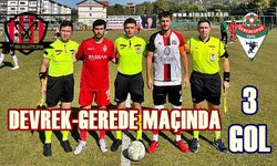 Devrek Belediyespor Geredespor'u ağırladı: Maçta 3 gol atıldı