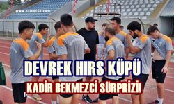 Devrek Belediyespor'da izin bitti topbaşı yaptılar!