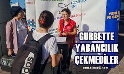 Gurbette yabancılık çekmediler: Gençler öğrencileri karşıladı!