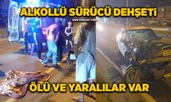 Alkollü sürücü önündeki motosiklete çarptı: 1 ölü, 2 yaralı