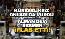 Alman devi resmen iflas etti!