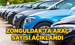 Zonguldak’ta Ağustos ayının motorlu taşıt sayısı açıklandı