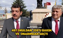 497 okuldan 259'u büyük onarım ve bakımdan geçirildi