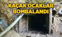 Zonguldak’ta kaçak ocaklar bombalanarak imha edildi