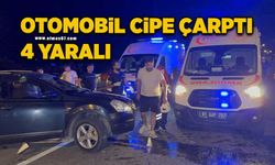 Dönüşü kaçıran cipe otomobil çarptı: 4 yaralı