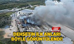 Dehşetin ilk anları böyle görüntülendi!