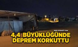 4,4 büyüklüğünde deprem korkuttu