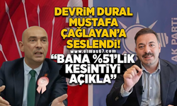 Devrim Dural, Mustafa Çağlayan'a seslendi