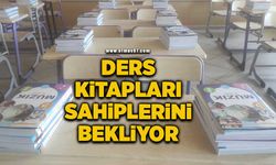 Zonguldak'ta ders kitapları sahiplerini bekliyor