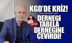 KGD'de kriz... Derneği tabela derneğine çevirdi!