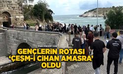 Gençlerin rotası 'Çeşm-i Cihan Amasra' oldu