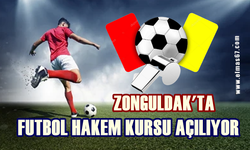 Zonguldak'ta futbol hakem kursu açılacak