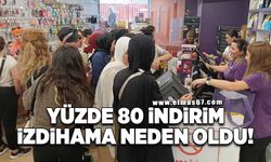 Gratis'te yüzde 80 indirim izdihama neden oldu