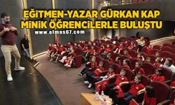 Eğitmen-Yazar Gürkan Kap, minik öğrencilerle buluştu