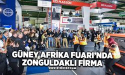 Güney Afrika Fuarı'nda Zonguldaklı firma