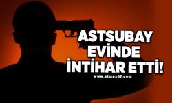 İzinli astsubay evinde ölü bulundu