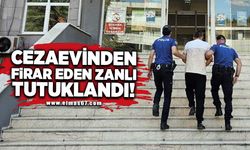 Cezaevinden firar eden zanlı yakalandı