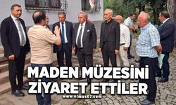 MADEN MÜZESİ’Nİ ZİYARET ETTİLER