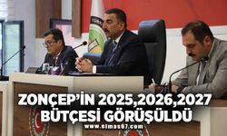 ZONÇEP'in 2025, 2026, 2027 bütçesi görüşüldü!