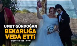 UMUT GÜNDOĞAN BEKARLIĞA VEDA ETTİ..