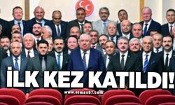 İlk kez katıldı!