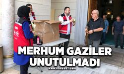 Merhum gaziler unutulmadı