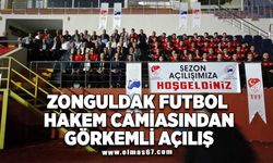 Zonguldak futbol hakem camiasından görkemli açılış