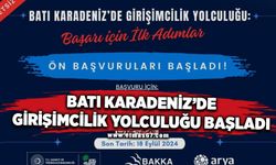 BATI KARADENİZ’DE GİRİŞİMCİLİK YOLCULUĞU BAŞLADI