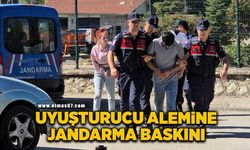 Uyuşturucu alemine Jandarma baskını