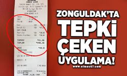 ZONGULDAK'TA TEPKİ ÇEKEN UYGULAMA