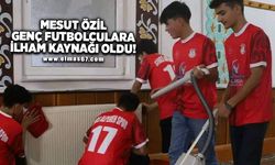 MESUT ÖZİL GENÇ FUTBOLCULARA İLHAM KAYNAĞI OLDU!