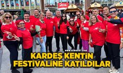 Belediye meclis üyeleri kardeş kentin festivaline katıldı