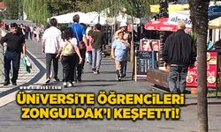 Üniversite öğrencileri Zonguldak'ı keşfetti!