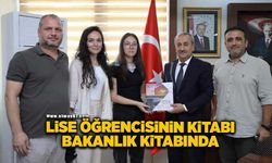 Lise öğrencisinin eseri Bakanlık kitabında yer aldı