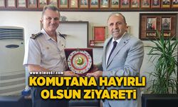 Faruk Bayraktaroğlu’ndan komutana hayırlı olsun ziyareti