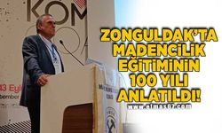 Zonguldak'ta Madencilik eğitiminin 100 yılı anlatıldı