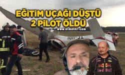 Eğitim uçağı düştü, 2 pilot hayatını kaybetti