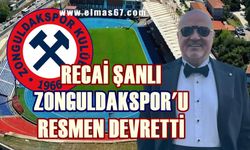 Recai Şanlı Zonguldakspor’u teslim etti!