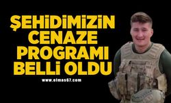 Şehidimizin cenaze programı belli oldu